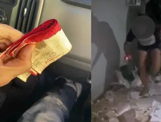 Mulher é presa após pegar dinheiro nos escombros de banco explodido em Picuí