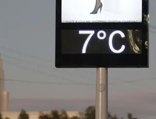 Sensação térmica chega a -4º C na zona sul de São Paulo
