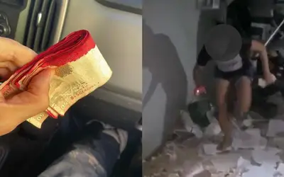 Mulher é presa após pegar dinheiro nos escombros de banco explodido em Picuí